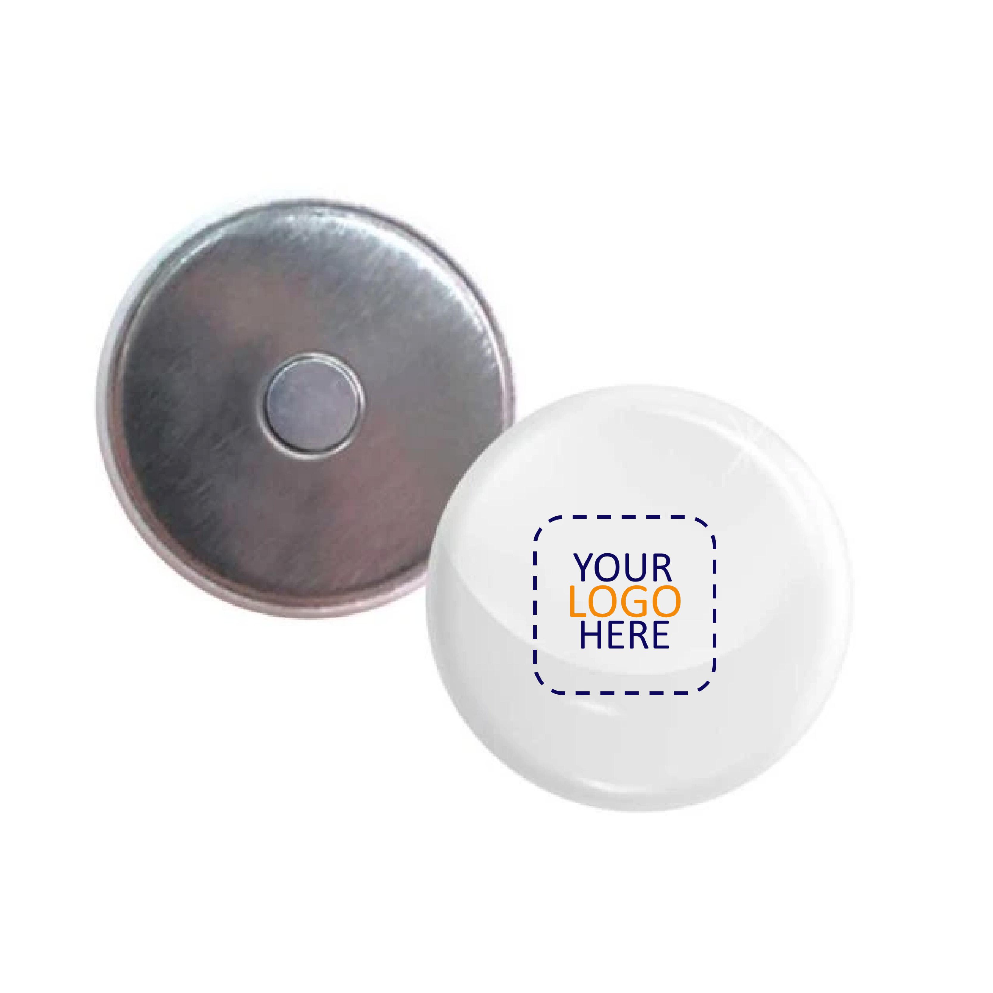 56 mm Metal Button Badges Magnet Attachment